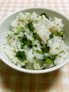 簡単♪菜飯(大根の葉)-レシピのメイン写真