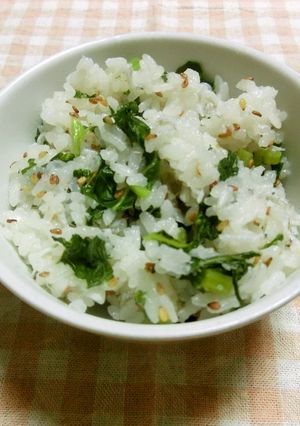 簡単♪菜飯（大根の葉）-レシピのメイン写真