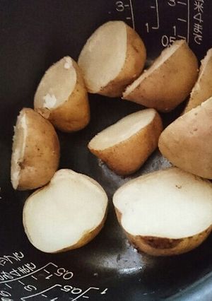 炊飯器で！じゃがいものふかし方♪-レシピのメイン写真