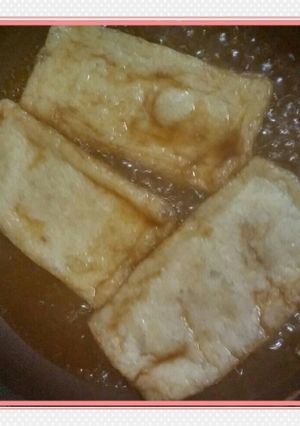 ♦速効♦油揚げをキツネ煮に♪-レシピのメイン写真