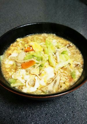 野菜あんかけラーメン-レシピのメイン写真
