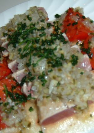炙りマグロとトマトのイタリアンサラダ☆-レシピのメイン写真