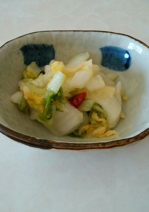 白菜浅漬け～ゆずジャム～-レシピのメイン写真