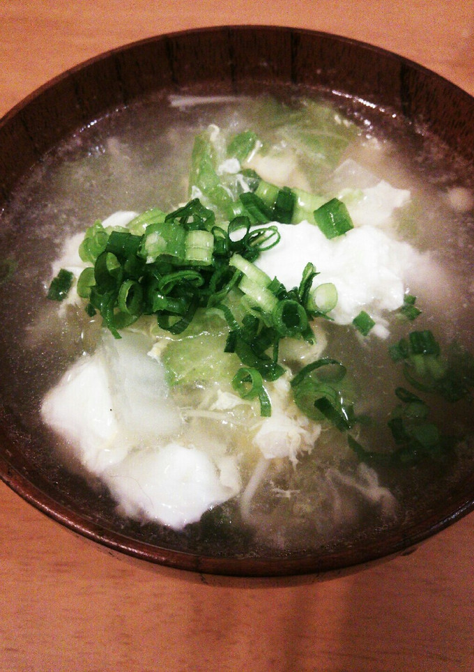 白菜と卵の中華スープ♪-レシピのメイン写真