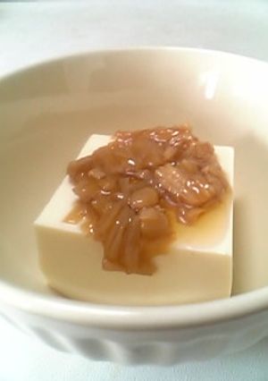 なめたけやっこ～ごま油で♥-レシピのメイン写真