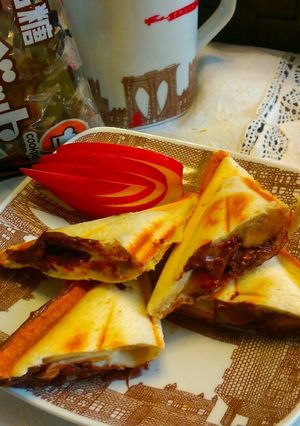 チョコホットサンド-レシピのメイン写真