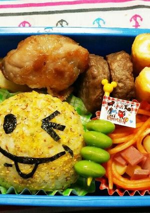 簡単♪ニコﾁｬﾝお弁当♡-レシピのメイン写真