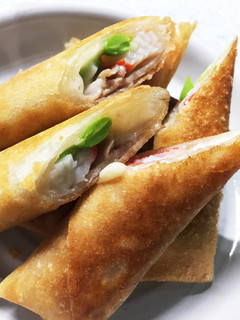 子供大好き豚チーズ春巻き-レシピのメイン写真