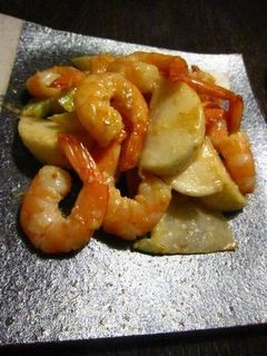 蕪とエビの☆塩麹マヨ炒め-レシピのメイン写真