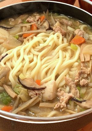 我が家の定番！豚汁うどん-レシピのメイン写真