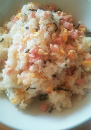 味付けなし！簡単炒飯風混ぜご飯♪-レシピのメイン写真