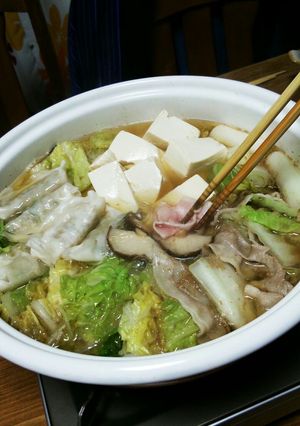 ブリタの美味しいお水でせんべい汁-レシピのメイン写真