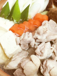 鶏肉の簡単水炊き-レシピのメイン写真