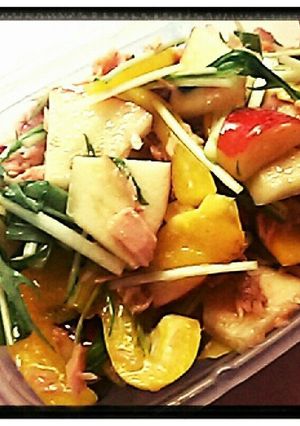 混ぜるだけ☆シャキシャキりんごのサラダ-レシピのメイン写真