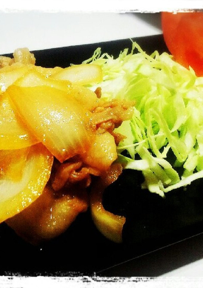 はちみつで豚の生姜焼き-レシピのメイン写真