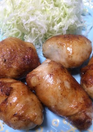 鶏皮餃子ー♪ 余り物同士だけど♡-レシピのメイン写真
