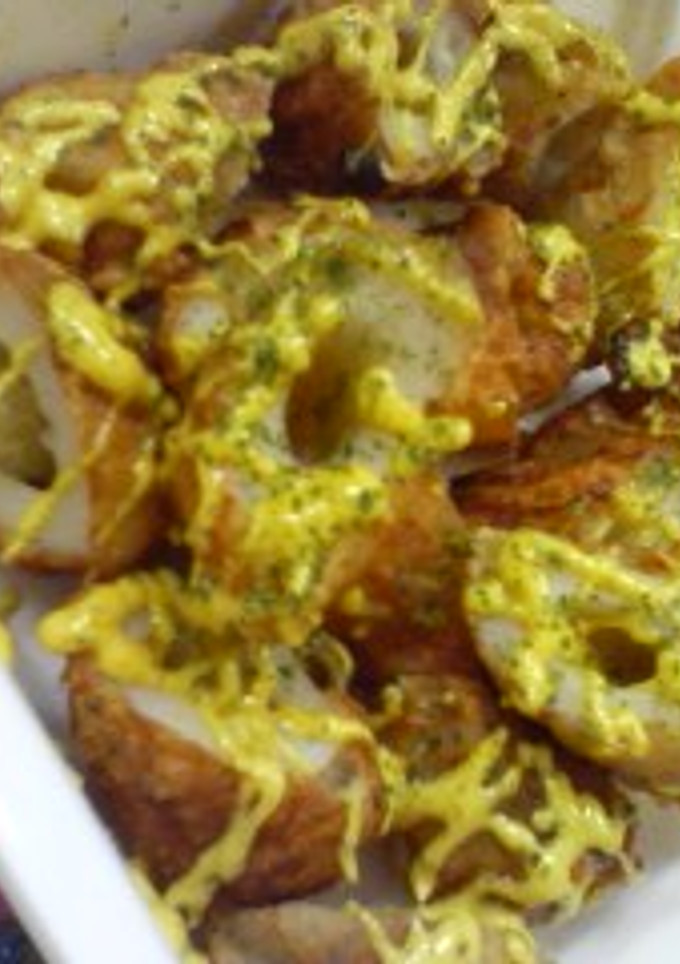 豆ちくわ揚げ♪マヨカレ～ソ～ス♪-レシピのメイン写真