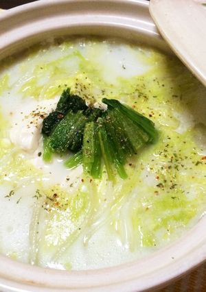 <大学生>1人鍋 牛乳鍋-レシピのメイン写真