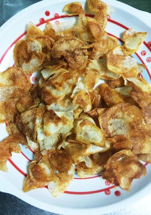 少量油でポテトチップス♡-レシピのメイン写真