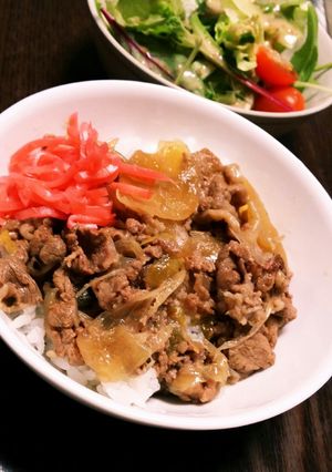 牛丼-レシピのメイン写真