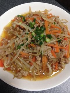 節約!ひき肉炒め-レシピのメイン写真