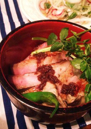 ポークオニオン丼-レシピのメイン写真