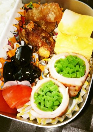 お弁当に☆ピーマンのベーコン巻き-レシピのメイン写真