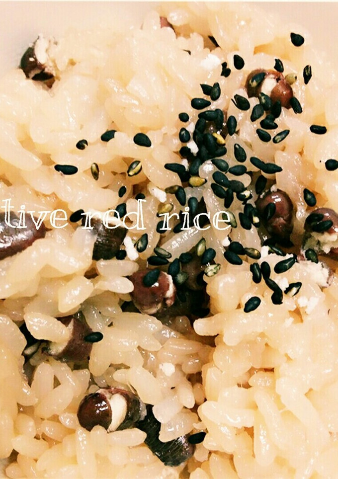 簡単おもてなし♡炊飯器で作るお赤飯-レシピのメイン写真