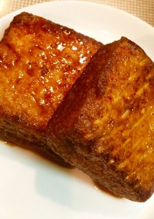 ピリ辛厚揚げ-レシピのメイン写真