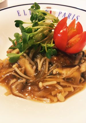 簡単和風キノコおろしハンバーグ-レシピのメイン写真