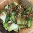 じゃこと青梗菜の和風炒め物