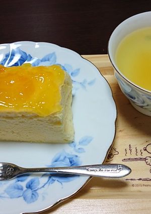 ☆マンゴーのスフレチーズケーキ☆-レシピのメイン写真