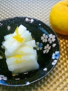 香りを楽しむ!柚子大根~お正月料理にも~-レシピのメイン写真