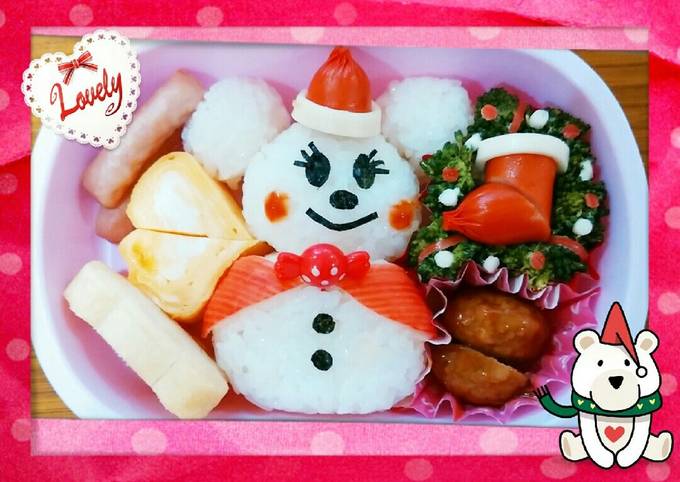 くま雪だるま&赤頭巾くまちゃん