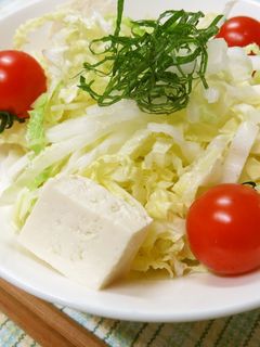 白菜の和風サラダ♪-レシピのメイン写真