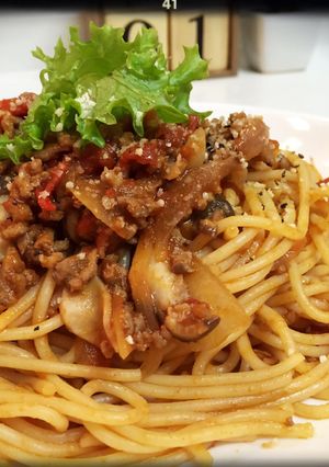 ☆簡単ボロネーゼ風パスタ☆-レシピのメイン写真