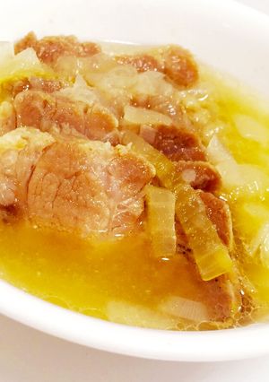 豚肩ロースマリネのスープ煮♡-レシピのメイン写真