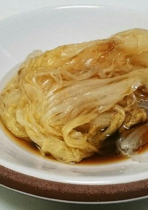 白菜の水煮。(笑)-レシピのメイン写真