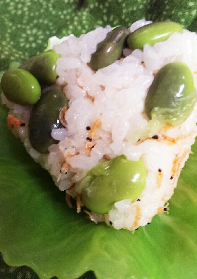 あみえびと枝豆のおにぎり-レシピのメイン写真