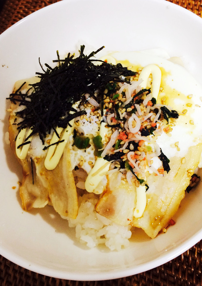 簡単朝食！目玉焼き丼 ♪-レシピのメイン写真