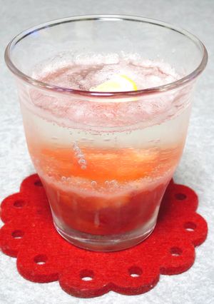 【驚き食感】炭酸イチゴゼリー♪-レシピのメイン写真