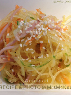 そうめん瓜の中華風サラダ-レシピのメイン写真