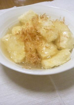 すぐにできる　揚げ出し豆腐-レシピのメイン写真