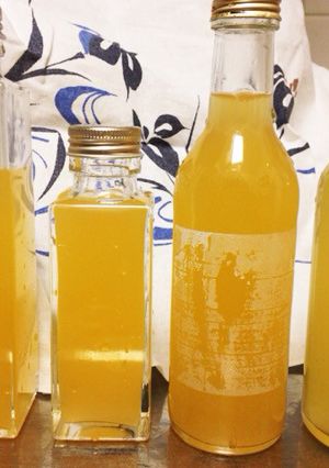 柿だけで作る柿酢-レシピのメイン写真