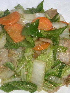 お弁当に 白菜と豚バラの八宝菜風-レシピのメイン写真