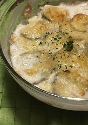 さつまいもとズッキーニのミルク煮-レシピのメイン写真