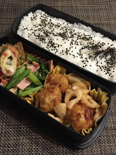 【お弁当】冷凍豆腐入り肉団子の醤油甘酢-レシピのメイン写真