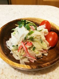 苦みなし?子供も食べる大根サラダ♡-レシピのメイン写真