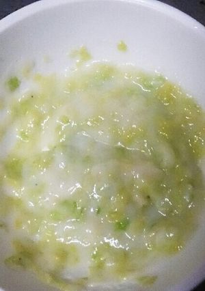 【離乳食】白菜のチーズクリーム煮-レシピのメイン写真