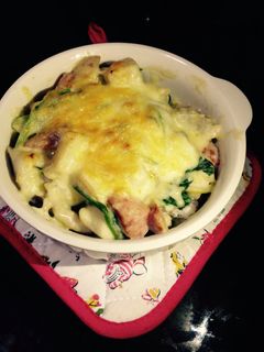 豆乳de里芋と旬野菜のマカロニグラタン-レシピのメイン写真